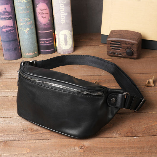 Bolsa Cruzada Deportiva de Cuero Genuino con Gran Capacidad - Image 4