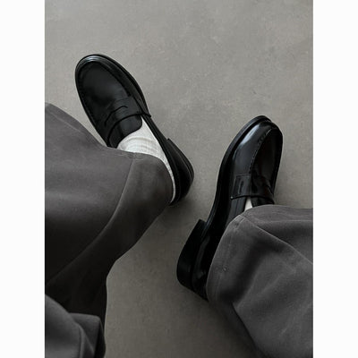 Zapatos de Cuero Ejecutivos Estilo Británico para Hombre - Image 4