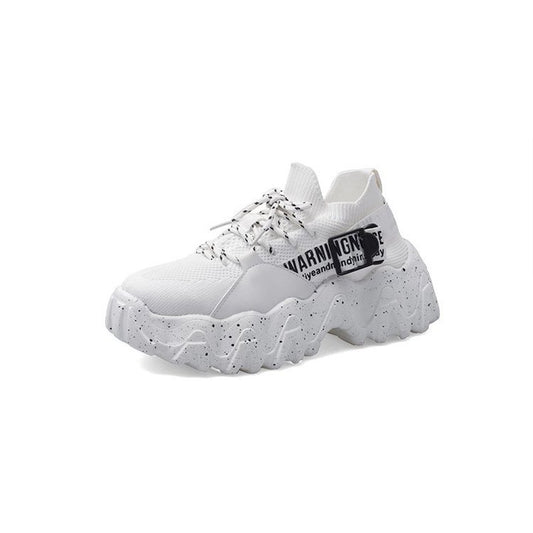 Zapatillas Deportivas Papá con Suela Gruesa y Tejido Volador