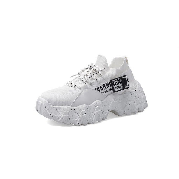 Zapatillas Deportivas Papá con Suela Gruesa y Tejido Volador