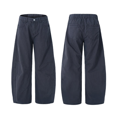 Culotes Retro Americanos Holgados con Pliegues para Hombre - Image 6