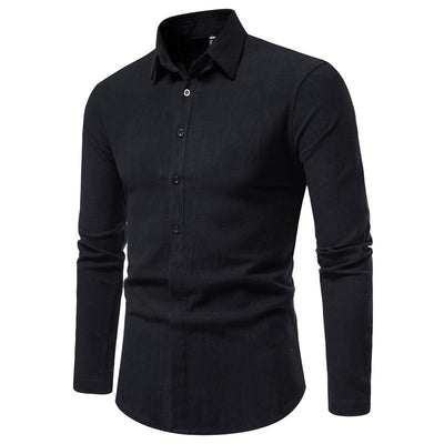 Camisa de Algodón con Doble Solapa para Hombre - Image 6