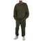 Suéter Tejido Casual Deportivo Cuello Redondo Jacquard Dos Piezas para Hombre