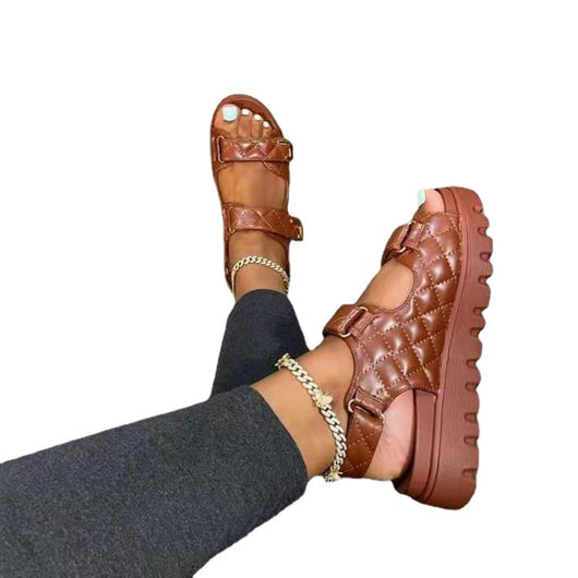Sandalias Plataforma con Velcro - Image 7