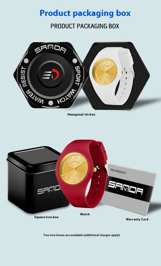 Reloj Digital Deportivo Resistente al Agua con Correa de Silicona Ultraligera - Image 39