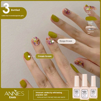 Set de Esmalte de Gel Nude Hielo Tricolor 2024 - Colección Jelly - Image 10
