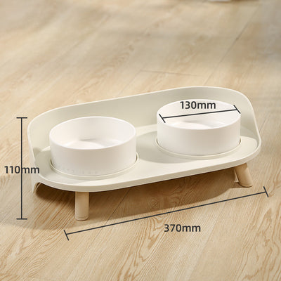 Comedero Doble Inclinado para Gatos y Perros - Protege Cuello con Diseño Antiderrame - Image 5