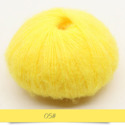 Suéter y chal de mohair para bebé con detalle de tejido - Image 72