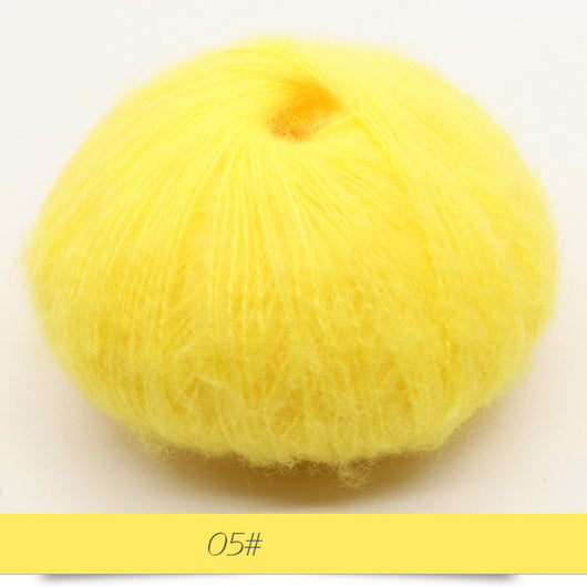 Suéter y chal de mohair para bebé con detalle de tejido - Image 72