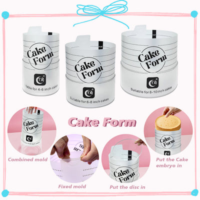 Kit Profesional de Bordes Decorativos para Tortas de Chifón - Image 4