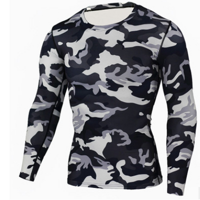 Pantalones de Compresión Camuflaje para Hombre - Leggings Deportivos Ajustados - Image 23