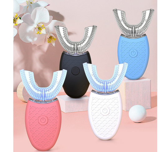 Cepillo de Dientes Eléctrico Automático en U con Limpieza 360° - 3 Modos Inteligentes