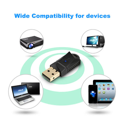 Adaptador USB WiFi Portátil 300 Mbps - Tarjeta de Red Inalámbrica - Image 7