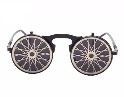 Gafas de Sol Steampunk Abatibles Estilo Retro - Image 21