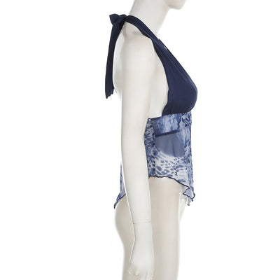 Top Halter Escotado sin Espalda Slim Fit para Mujer - Image 19