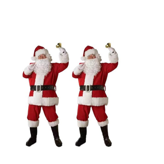 Disfraz de Papá Noel Clásico Talla Grande y Reforzado - Image 5