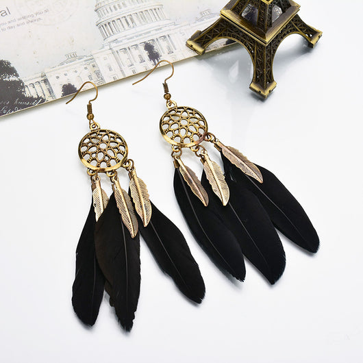 Aretes Largos con Borlas Elegantes - Image 5