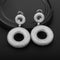 Aretes de Plata 925 con Circones - Estilo Europeo y Americano