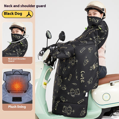 Protector de Parabrisas para Auto Eléctrico Invierno Extra Grueso con Forro Polar - Image 6