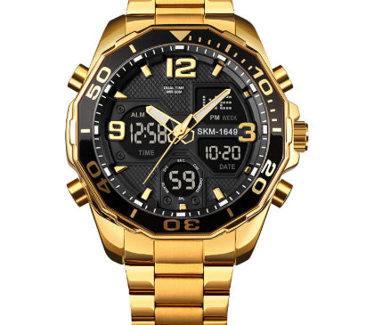 Reloj Espiral Acero Inoxidable para Hombre Estilo Asiático - Image 8