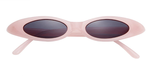 Clear frame cat eye sunglasses with bright yellow lenses, suitable for fashion wear and sun protection. - Image 28