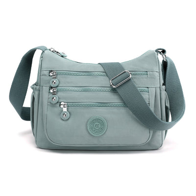 Bolsa Crossbody de Nylon de Gran Capacidad con Múltiples Compartimentos - Image 11