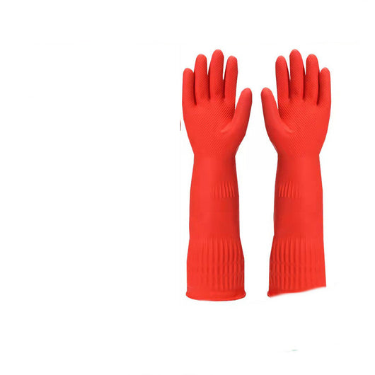 Guantes de Goma Impermeables Largos para Lavar Platos - Image 10