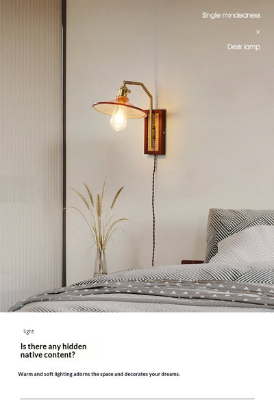 Aplique de Pared Estilo Vintage con Interruptor Integrado - Sin Instalación - Image 7