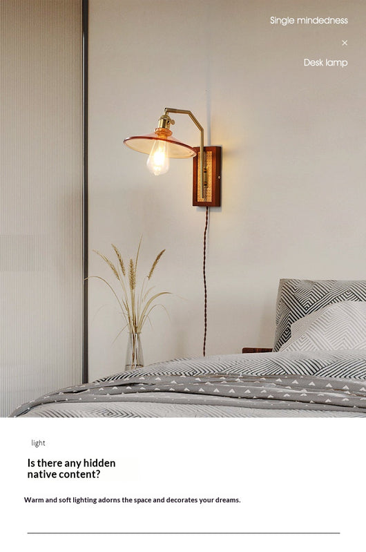 Aplique de Pared Estilo Vintage con Interruptor Integrado - Sin Instalación - Image 7