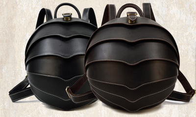 Mochila de Cuero Vintage Beetle con Personalidad Creativa - Image 7