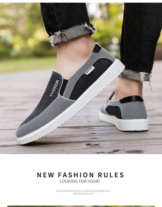 Zapatos Casuales de Lona Transpirables para Hombre - Image 11