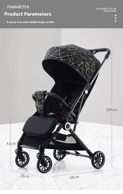 Carrito de Paseo Ultraligero Tipo Tirador para Verano - 4 Ruedas - Image 23