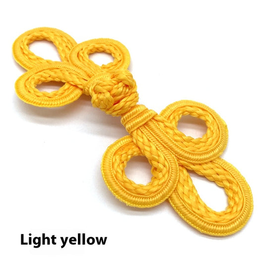 Accesorios Tejidos a Mano Estilo Chino con Motivo de Tres Hojas 19A - Image 10