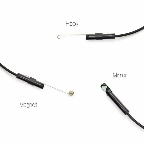 Endoscopio WiFi HD para iPhone y dispositivos iOS - Cámara Inspección Impermeable