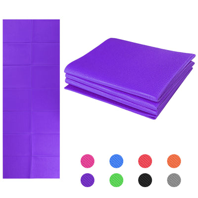 Tapete de Yoga Antideslizante Plegable 3 en 1 para Gimnasia y Entrenamiento - Image 19