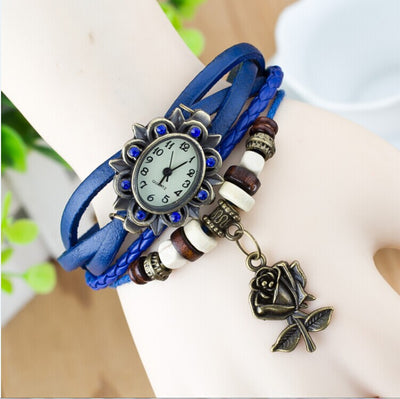 Reloj Casual para Mujer con Pulsera de Cuero y Detalles Mariposa - Image 12