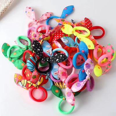 Diadema Elástica Infantil con Orejas de Conejo - Accesorios para el Cabello - Image 10