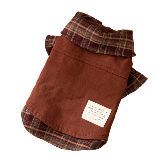 Vestidos Abrigadores para Perros Otoño-Invierno con Patrón Cuadros - Ropa Premium para Mascotas Pequeñas y Medianas - Image 12