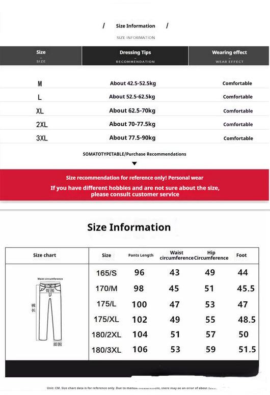 Pantalones de Pana Holgados Talla Grande para Hombre - Image 9