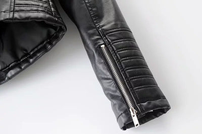 Chaqueta de Cuero para Motocicleta Mujer - Image 7