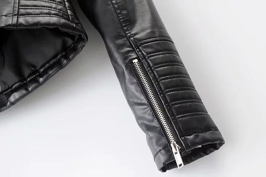 Chaqueta de Cuero para Motocicleta Mujer - Image 7