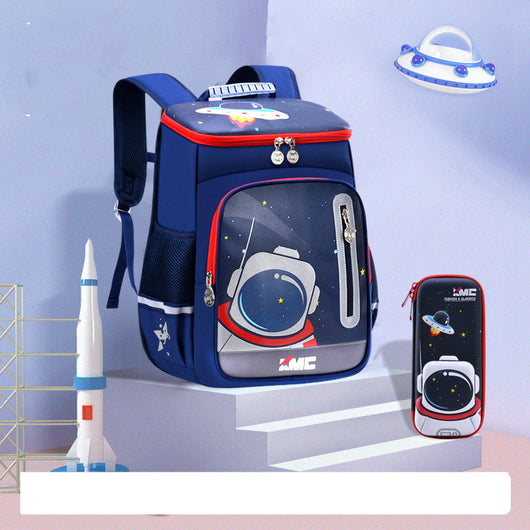 Mochila Escolar Protectora de Espalda Ligera para Niños - Image 12