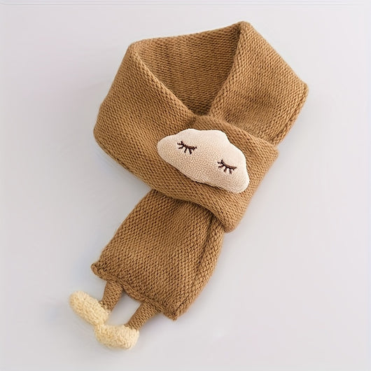 Bufanda Tejida para Niños - Diseño Nubes Suave y Cálida - Image 8