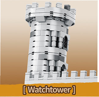 Castillo Real con Bloques de Construcción - Modelo Arquitectónico Detallado - Image 12