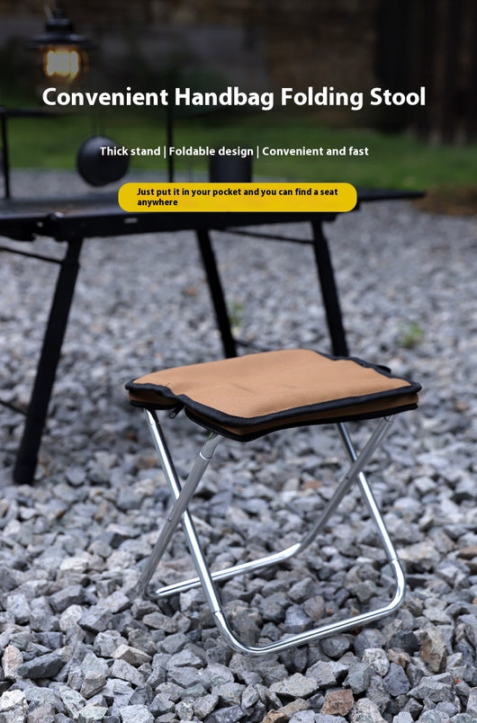 Taburete Plegable Ultraligero de Aluminio para Camping y Pesca - Image 11