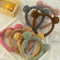 Diadema Coreana de Peluches con Bolas de Pelo - Accesorio Cute Viral