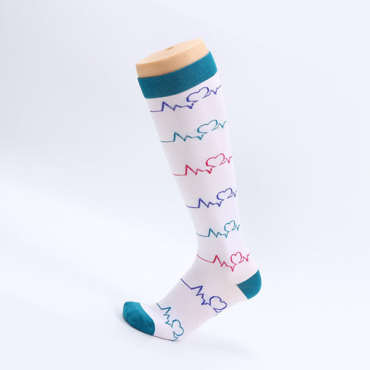 Calcetines de Compresión Deportivos Unisex Multicolor - Image 30