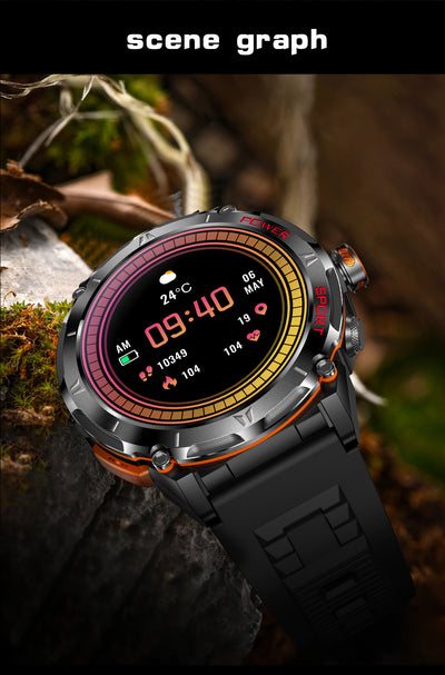 Reloj Inteligente Y18 con Monitoreo de Oxígeno, GPS y Altitud - Image 8