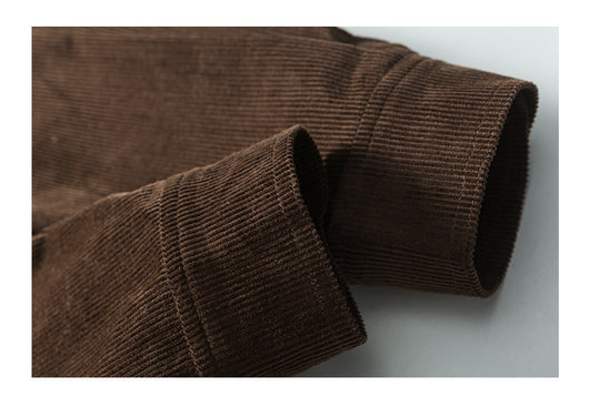 Camisa Vintage de Pana con Costuras Reforzadas para Hombre - Image 25