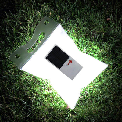 Lámpara Solar Inflable para Camping - Luz Portátil para Tienda de Campaña
